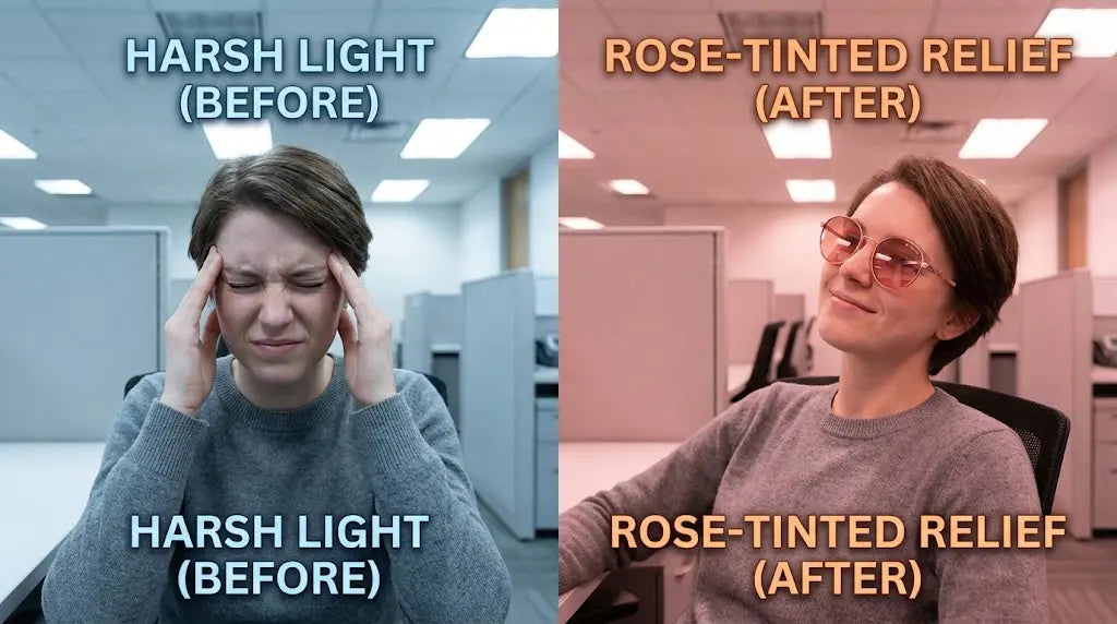 Best Sunglasses for Light Sensitivity & Migraines: Why Rose Tints Work