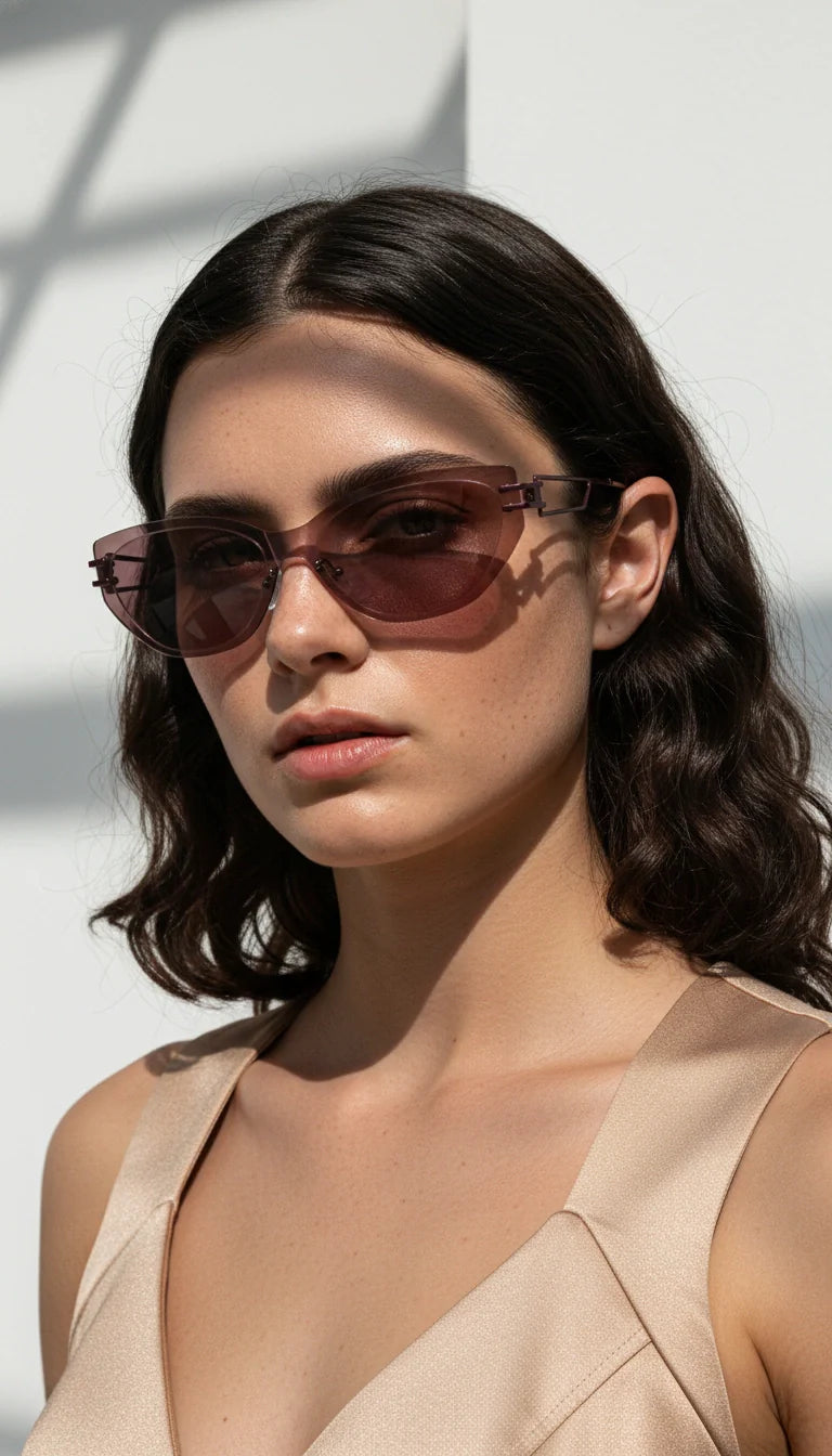 A group of people showcasing a variety of stylish sunglasses, representing diverse fashion expressions and the brand's commitment to inclusive, on-trend eyewear