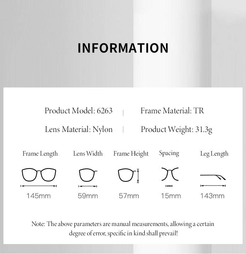 BAPORSSA Classic Gradient Sunglasses Large Full Frame Four-Leaf Clover