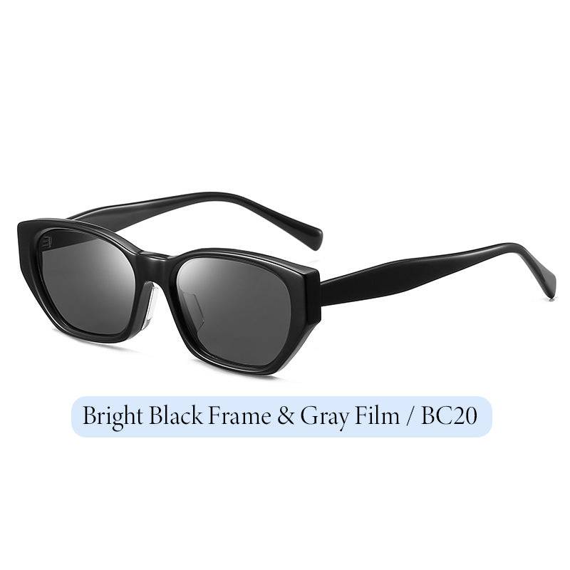 BAPORSSA GM Style High-definition Nylon and Sheet Material Cat-eye Sunglasses for Women - Stylish, Sun Protection, Retro and Trendy Design