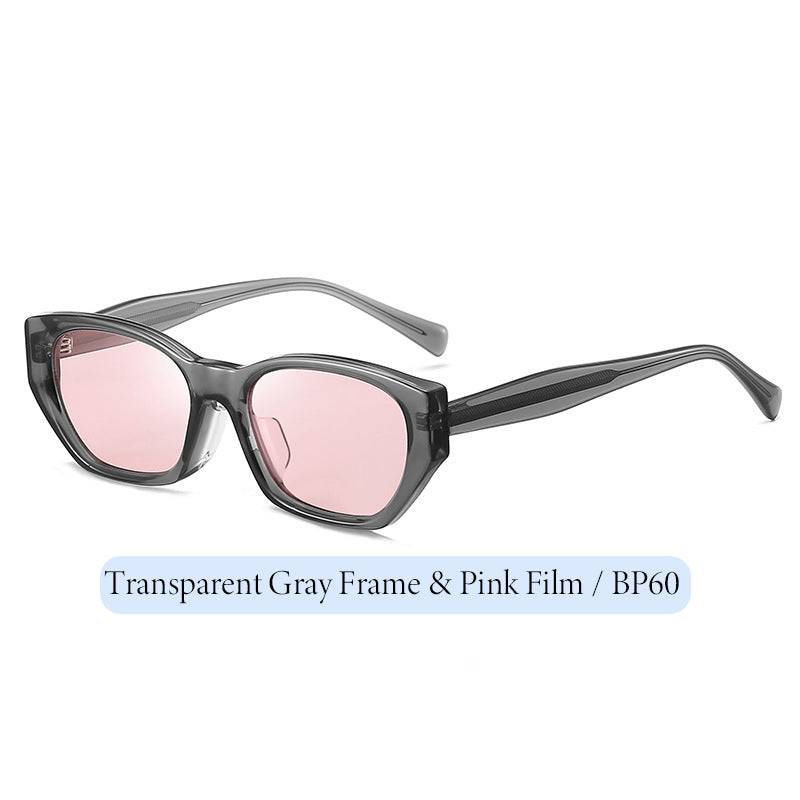 BAPORSSA GM Style High-definition Nylon and Sheet Material Cat-eye Sunglasses for Women - Stylish, Sun Protection, Retro and Trendy Design