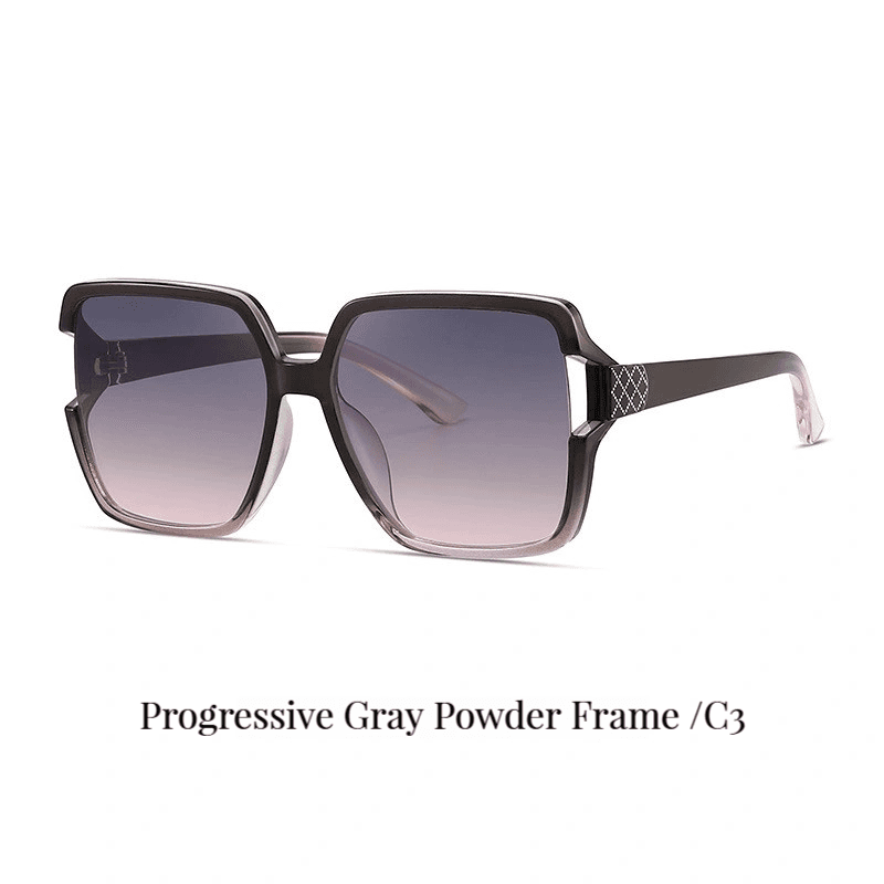 BAPORSSA Stylish Square-frame Ladies' Sunglasses with UV380 Nylon Lenses