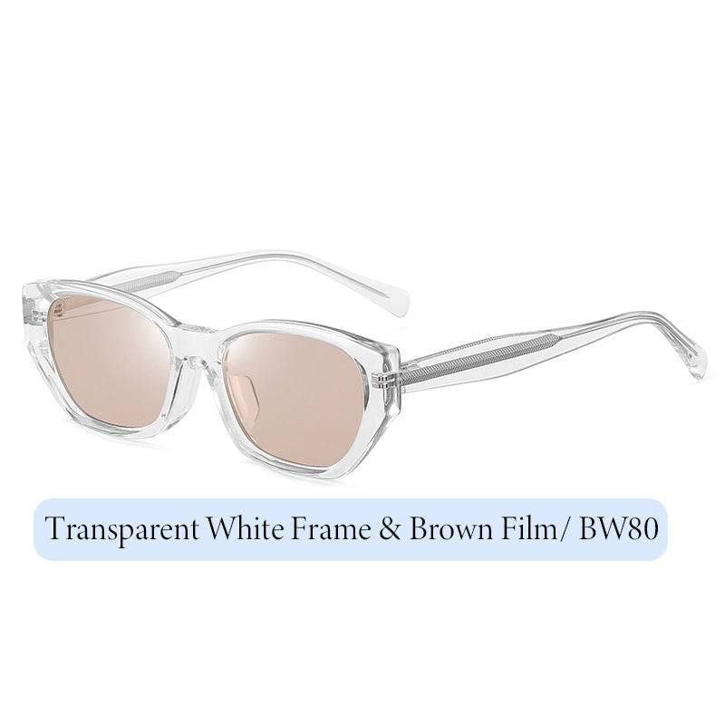 BAPORSSA GM Style High-definition Nylon and Sheet Material Cat-eye Sunglasses for Women - Stylish, Sun Protection, Retro and Trendy Design