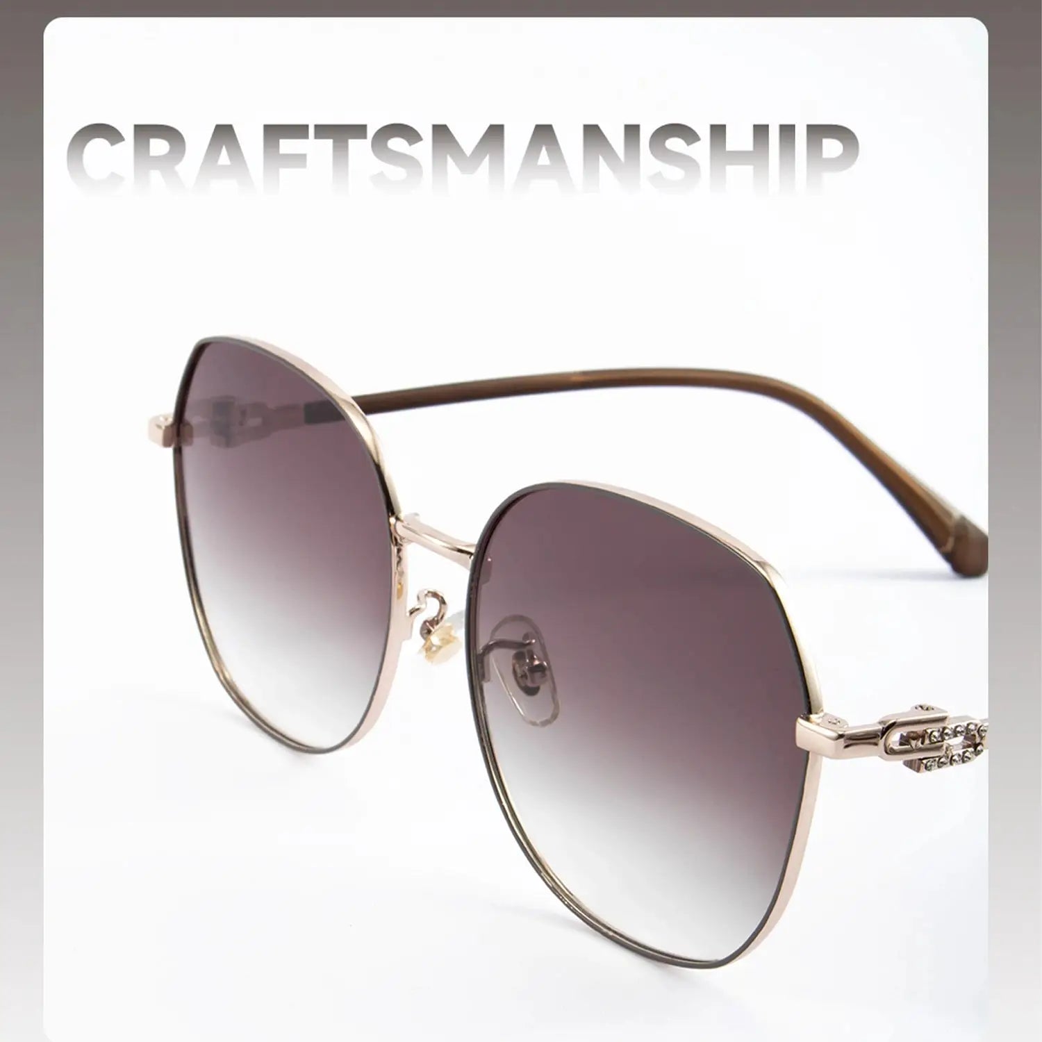 Baporssa Designer Sunglasses With Make-Up Effect A2502