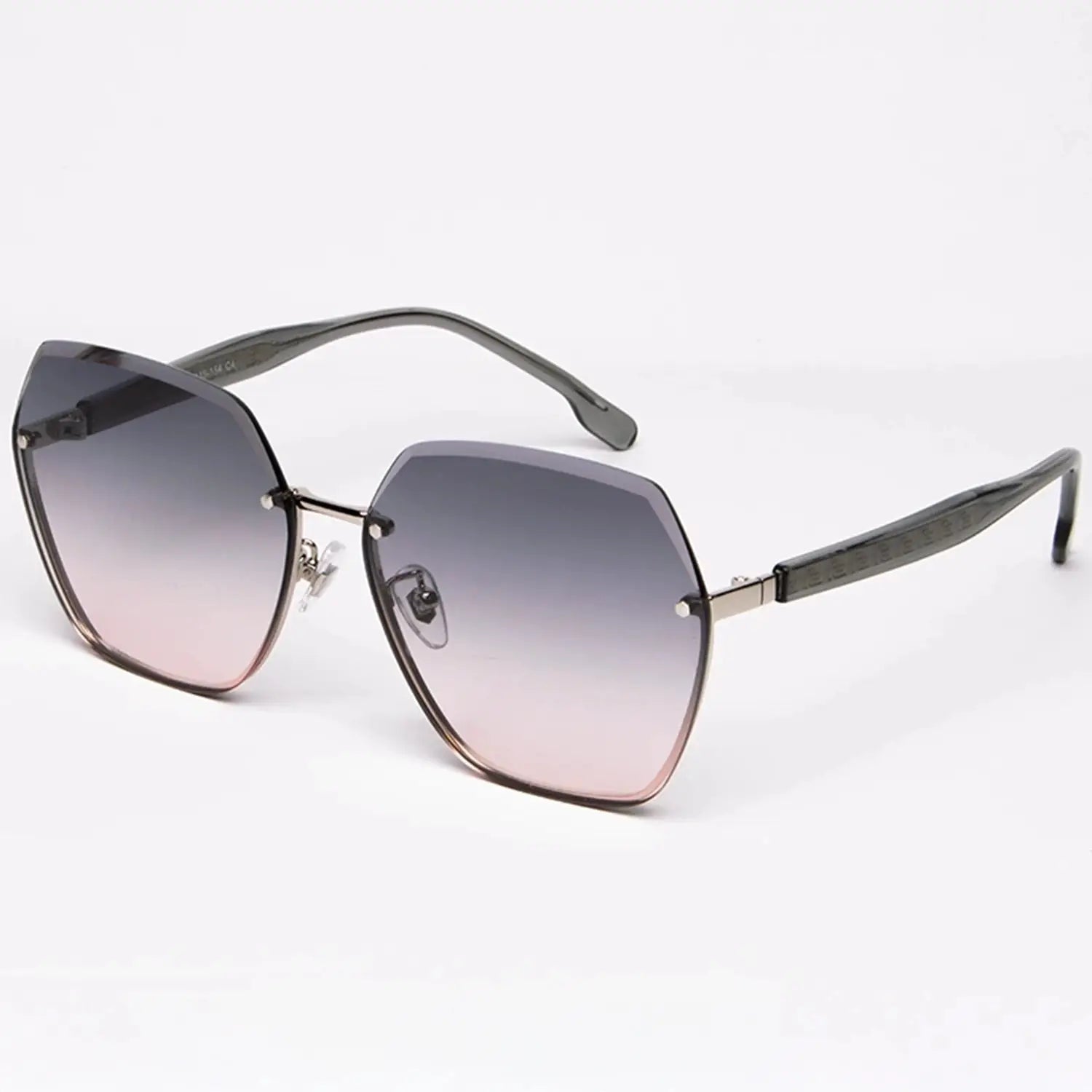 BAPORSSA Ultra-Light Gradient Sunglasses UV400 Alloy Frame Minimalist