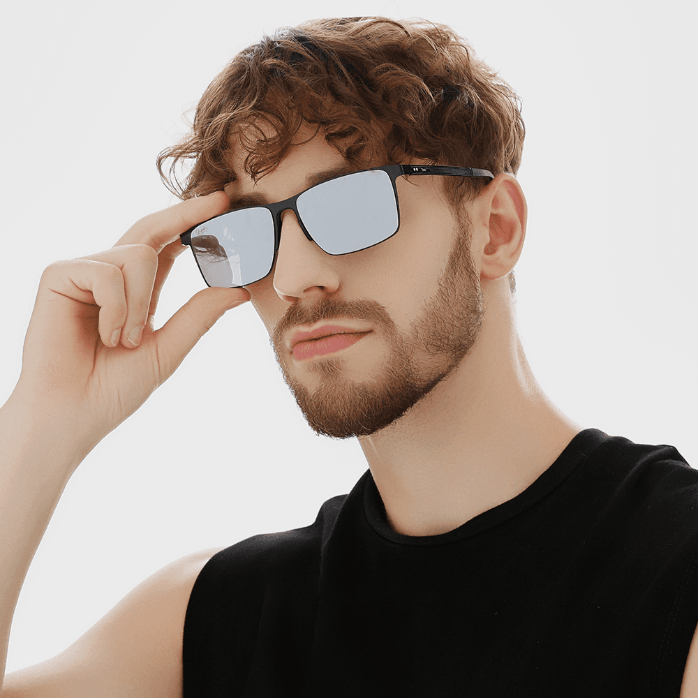 نظارات شمسية مستقطبة BAPORSSA | عدسات TAC | للقيادة والصيد B2513 / 68.5-15-150