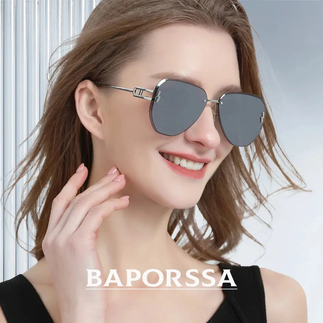 BAPORSSA Oversized Polarized Aviator Sunglasses – 2024 Edition