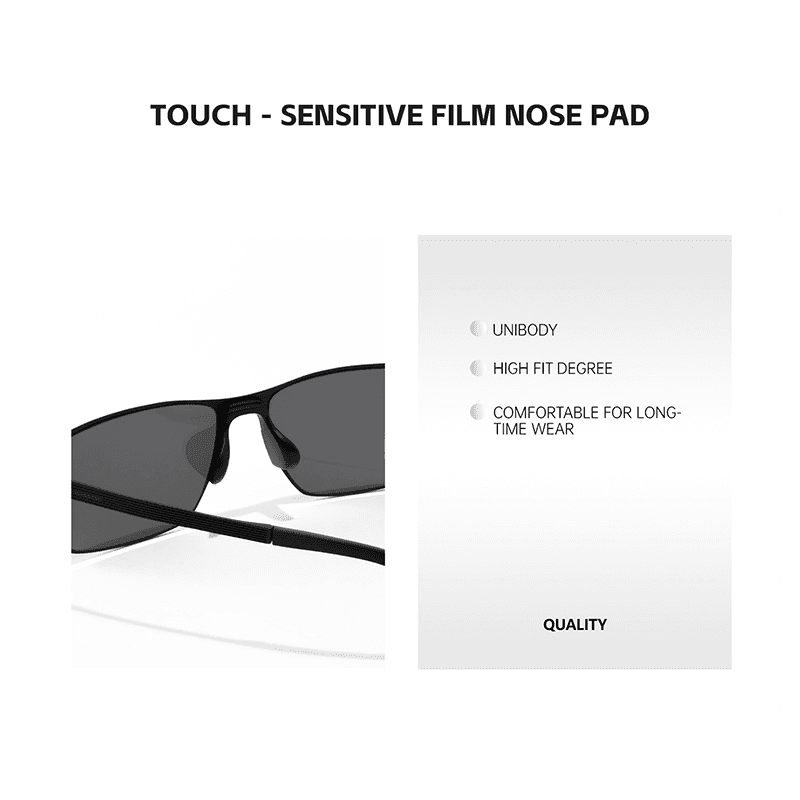 BAPORSSA Polarized Sunglasses | TAC Lenses | for Driving and Fishing B2513 / 68.5-15-150