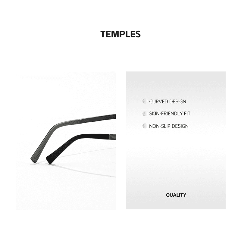 BAPORSSA Polarized Sunglasses | TAC Lenses | for Driving and Fishing B2513 / 68.5-15-150