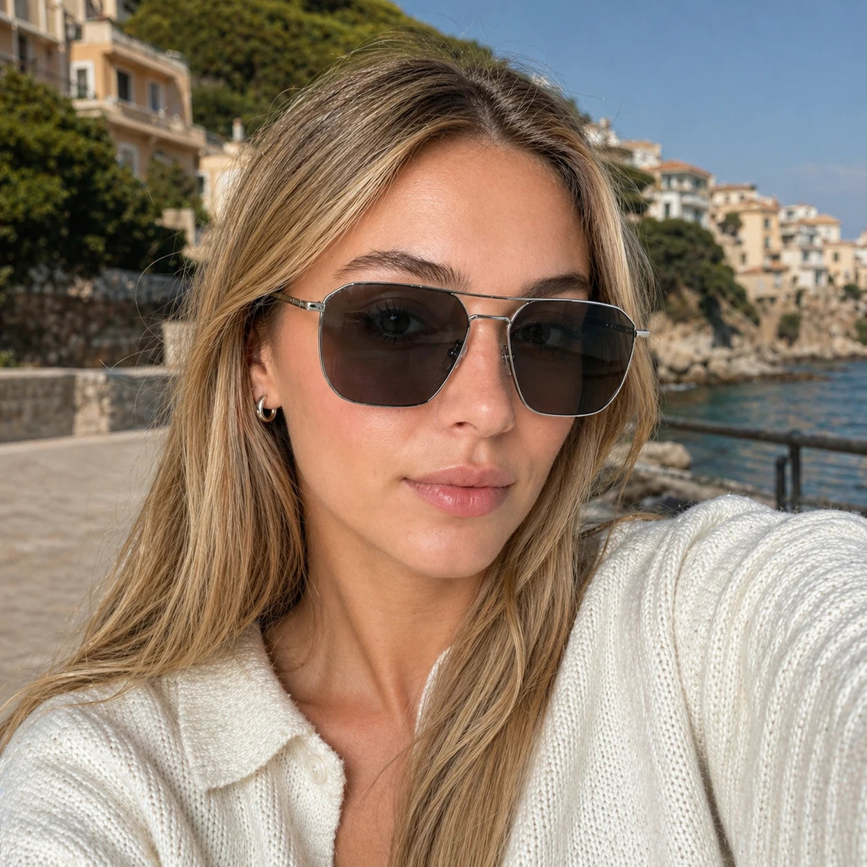 BAPORSSA Shift Sunglasses Optical Color Change lifestyle scene UGC after