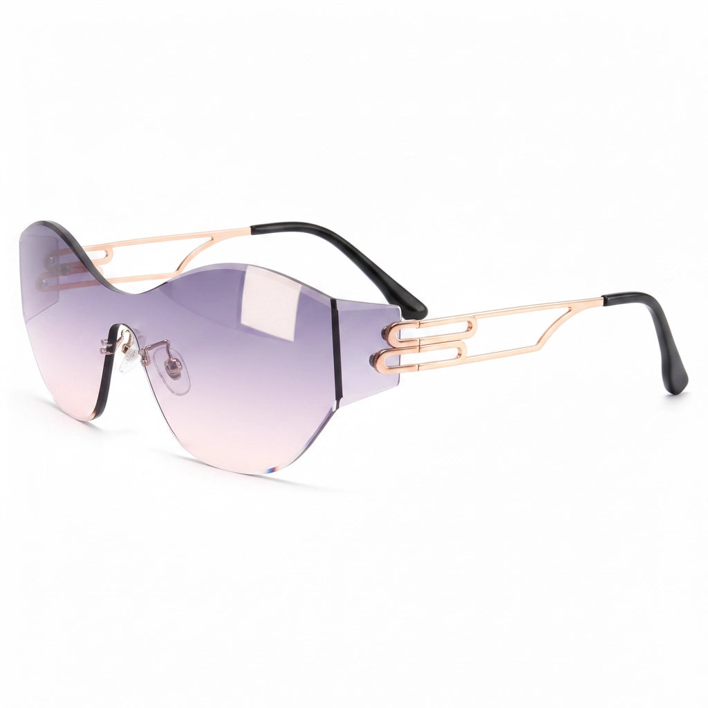 BAPORSSA Vanguard Gradient temple featuring gradient sunglasses