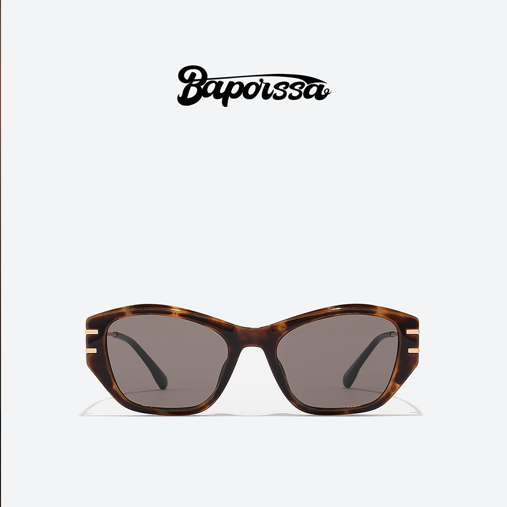 Baporssa Midnight Muse Geometrische Cat-Eye-Sonnenbrille BAM5