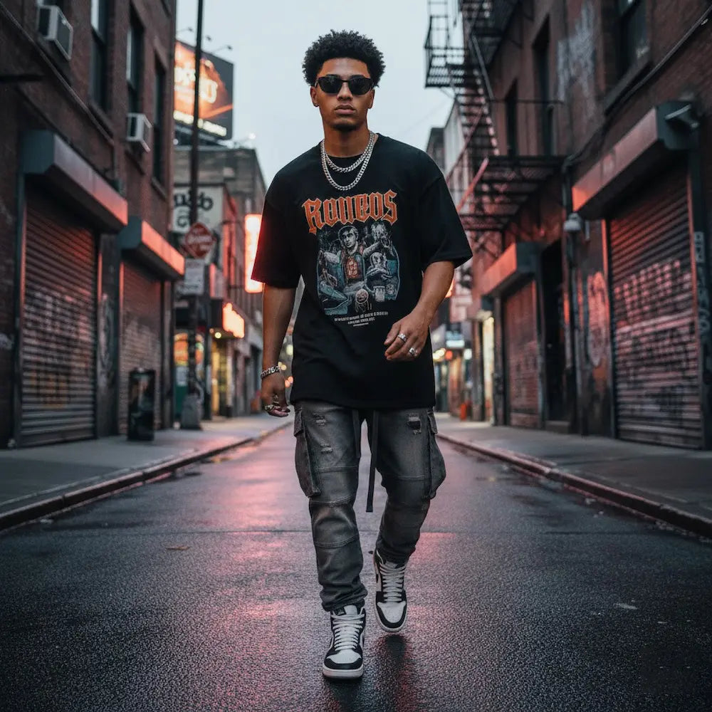 Baporssa Midnight Black Titanium Sunglasses – Polarized Street Edition