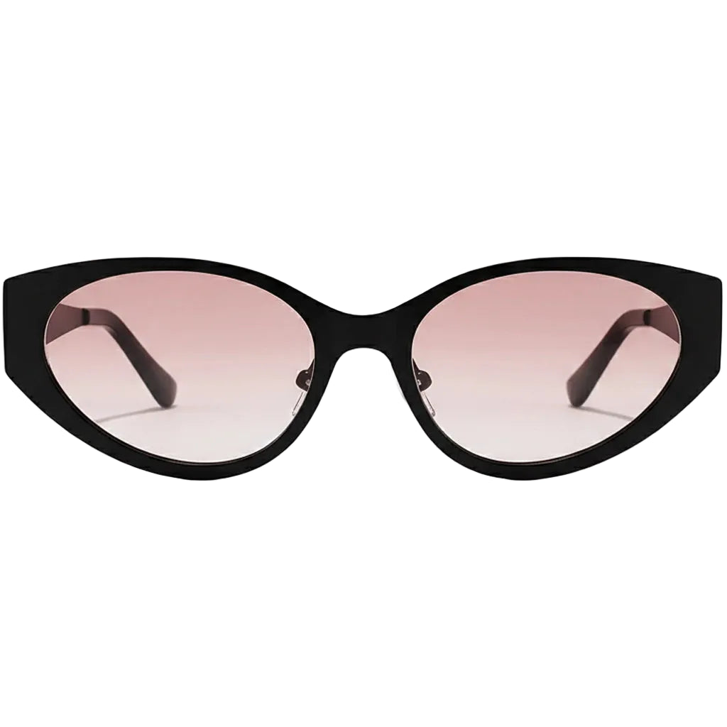 BAPORSSA Lyra cat-eye sunglasses with gradient lenses, shown from the front