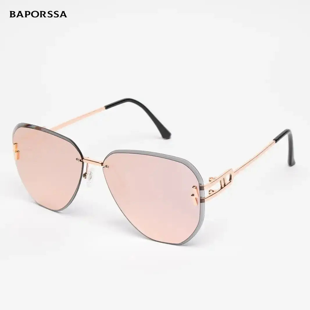 BAPORSSA Oversized Polarized Aviator Sunglasses – 2024 Edition