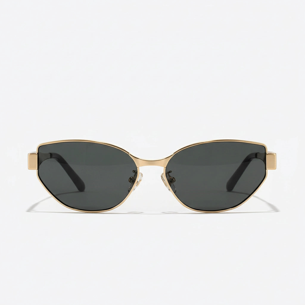 gold-titanium-cat-eye-sunglasses-detail-view