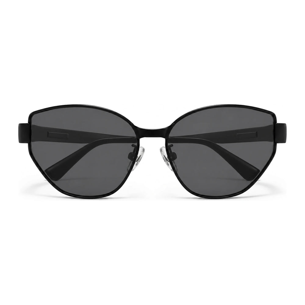 Óculos de sol Onyx olho de gato polarizados em titânio in Black