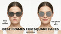 Best Sunglasses for Square Faces: Style Guide (Male & Female)