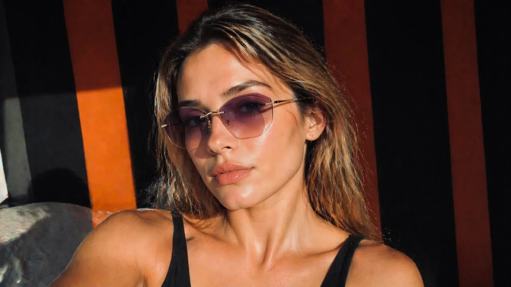 Back Bone wear after for BAPORSSA sunglasses