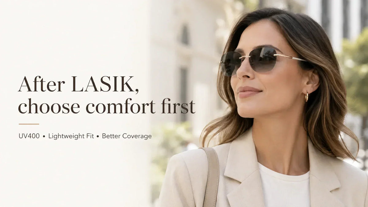 Best Sunglasses After LASIK: UV400 & Light Comfort