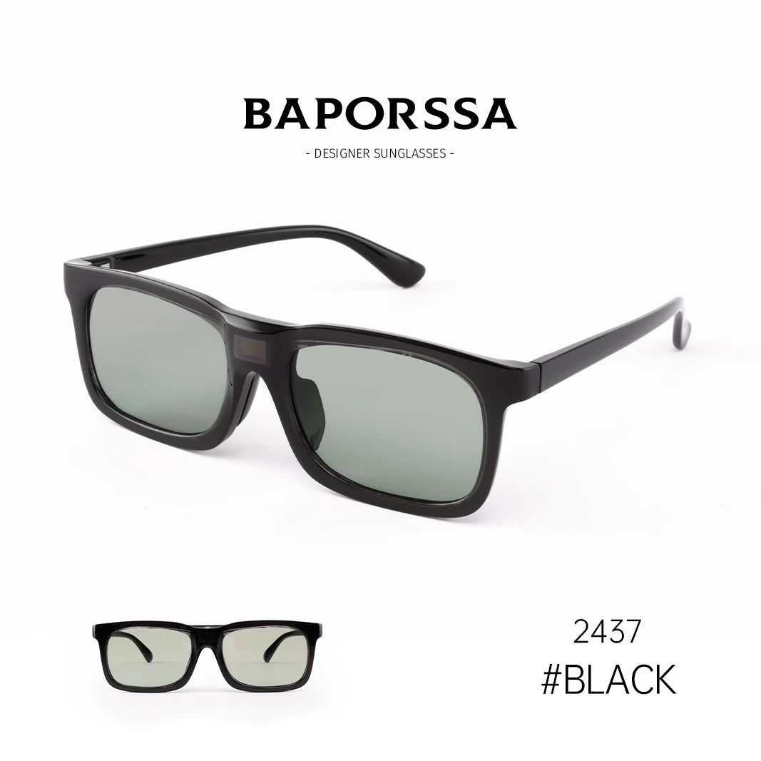 BAPORSSA Designer Gradient Sunglasses A2437 - Premium Quality for Men