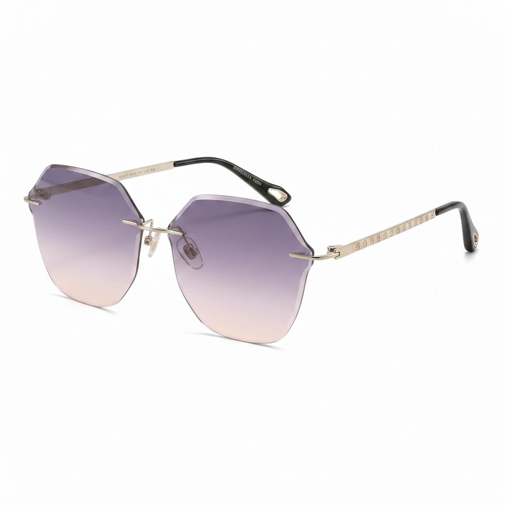 BAPORSSA Sonnenbrille Gradient Frameless Air | HD Nylon Optics AB2304