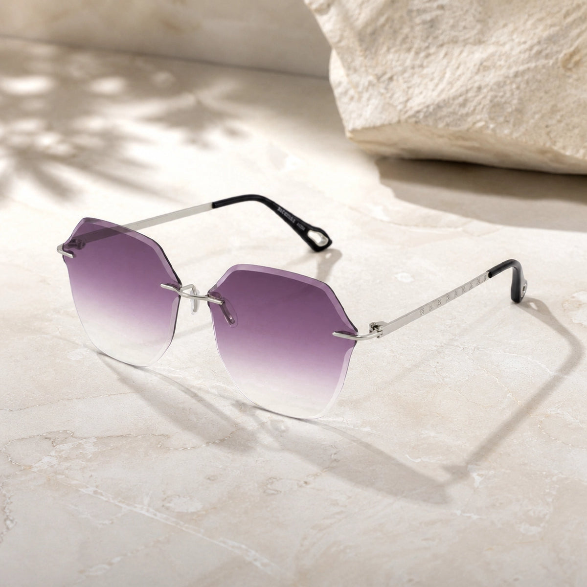 Air purple BAPORSSA Sunglasses lifestyle scene detail view