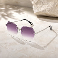Air purple BAPORSSA Sunglasses lifestyle scene detail view