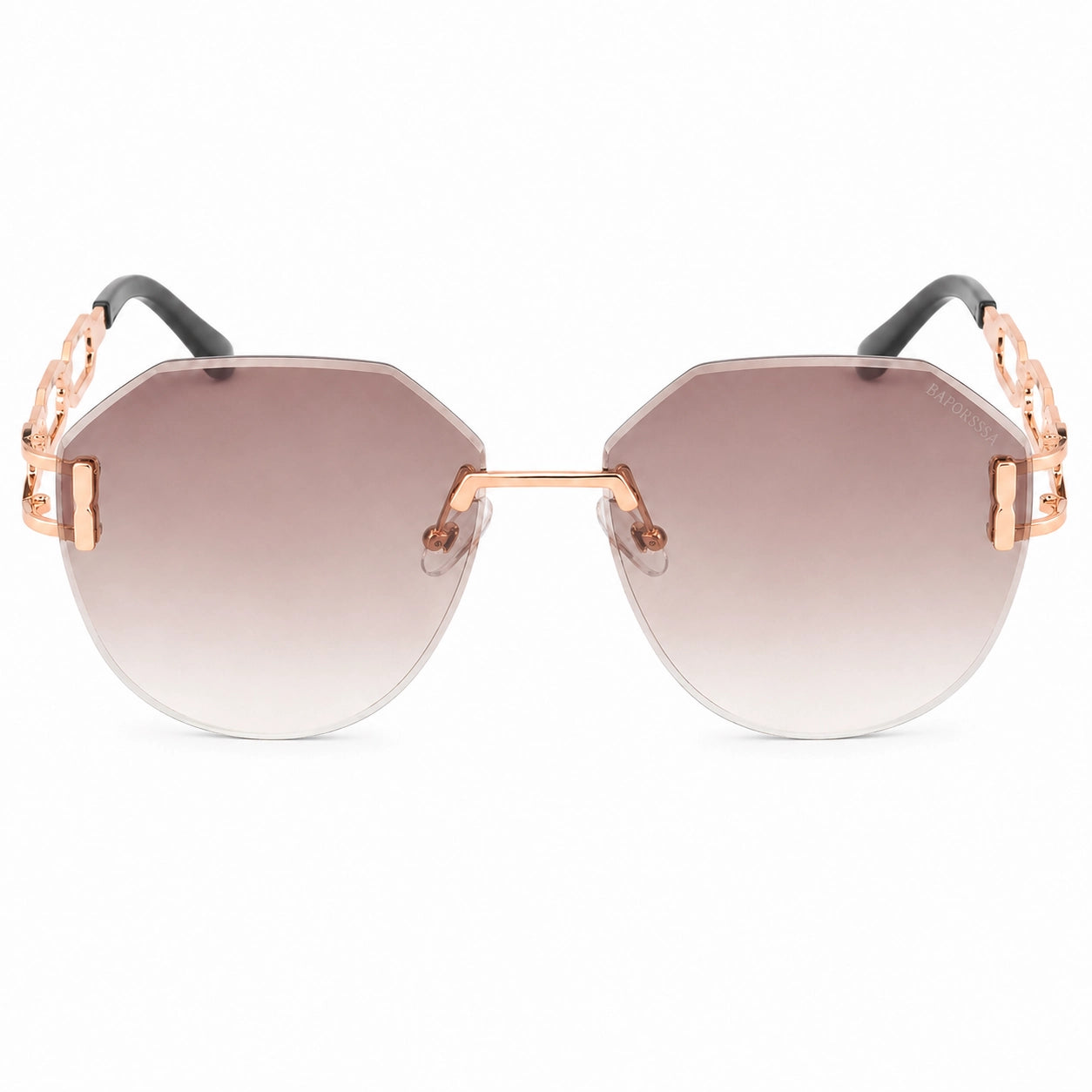 BAPORSSA Arc gradient sunglasses, shown from the front