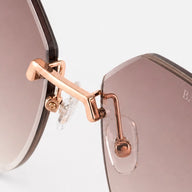 BAPORSSA Arc Sunglasses lens detail view