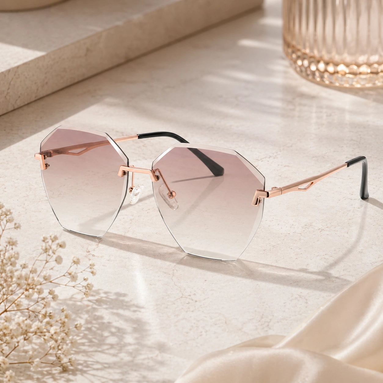 BAPORSSA Glow Sunglasses lifestyle scene