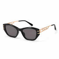 BAPORSSA Noir Sunglasses three quarter view 2