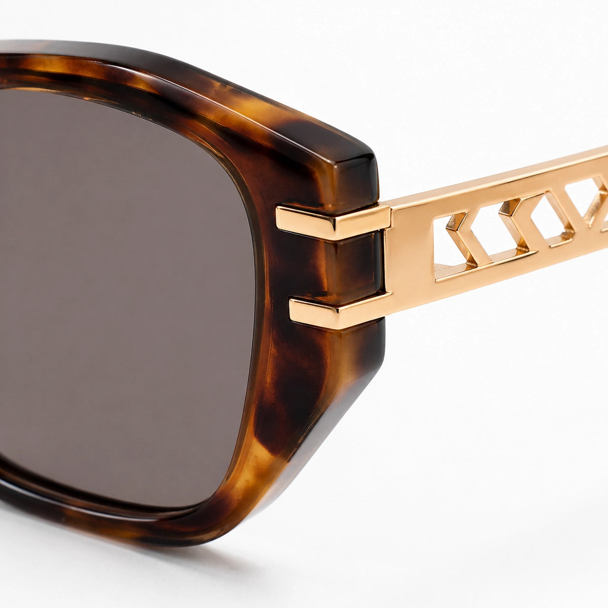 BAPORSSA Noir Sunglasses lens detail view 1