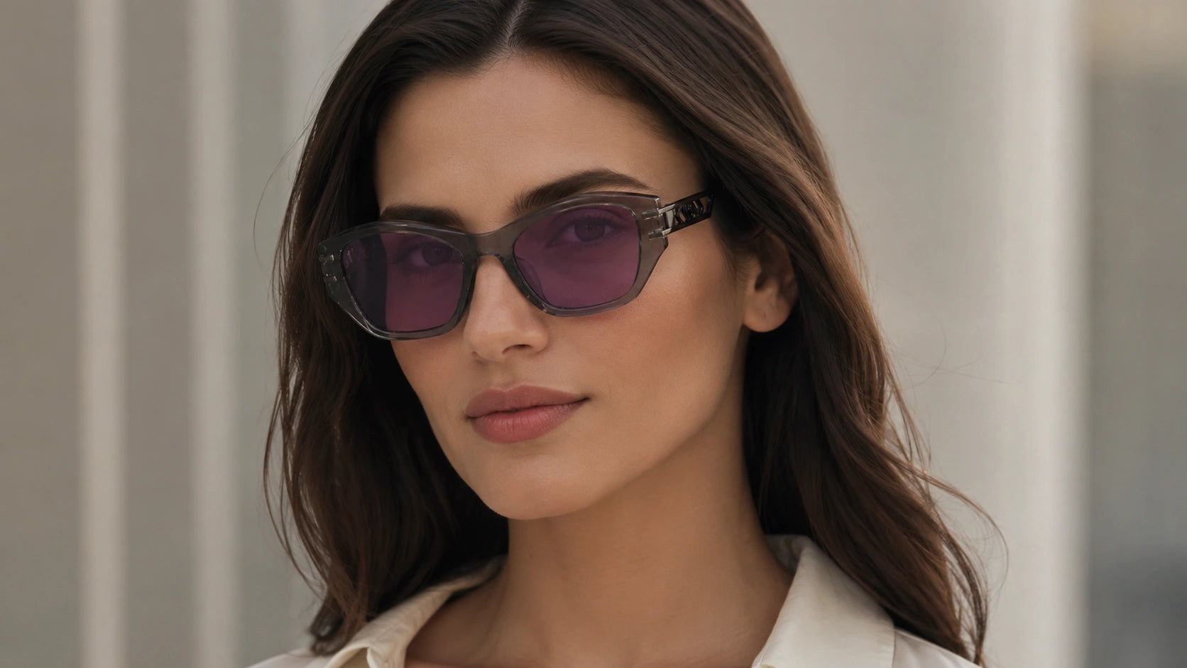 BAPORSSA Purple Lens Portrait for sunglass lenses