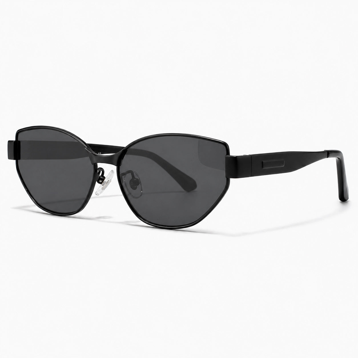 BAPORSSA Sunglasses Black three quarter view