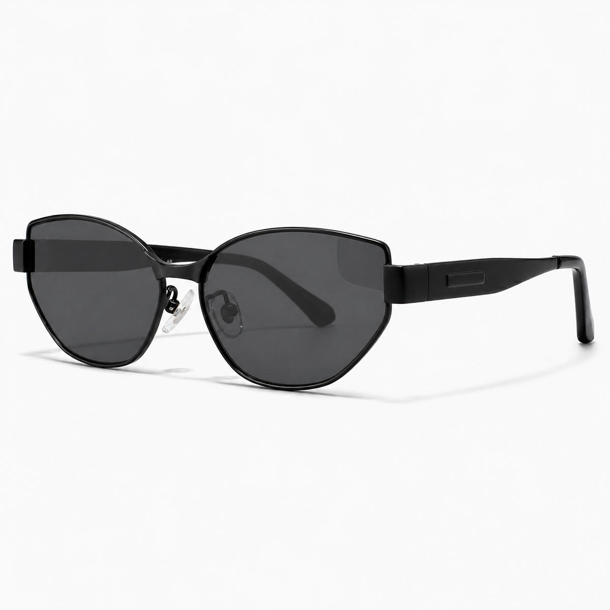 BAPORSSA Sunglasses Black three quarter view
