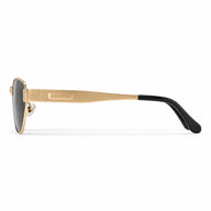BAPORSSA Sunglasses black gold temple