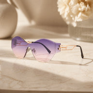 BAPORSSA Vanguard Gradient lifestyle scene 1 featuring gradient sunglasses