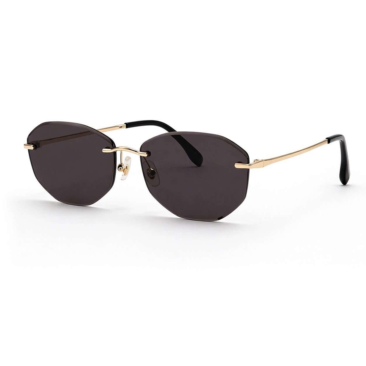BAPORSSA BackBone Sunglasses Midnight Smoke three quarter slider