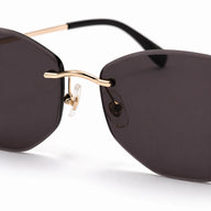 BAPORSSA BackBone Sunglasses Midnight Smoke Nose pad