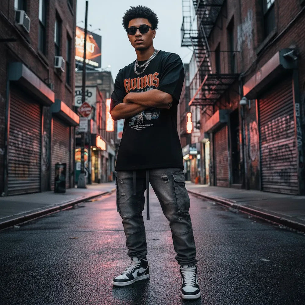 Baporssa Midnight Black Titanium Sunglasses – Polarized Street Edition