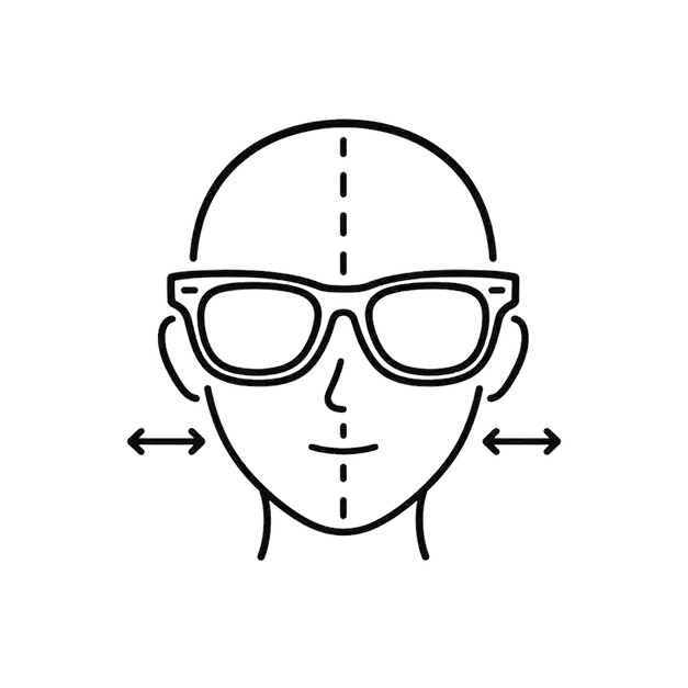 Easier Fit icon for BAPORSSA sunglasses