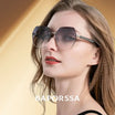BAPORSSA Ultra-Light Gradient Sunglasses UV400 Alloy Frame Minimalist