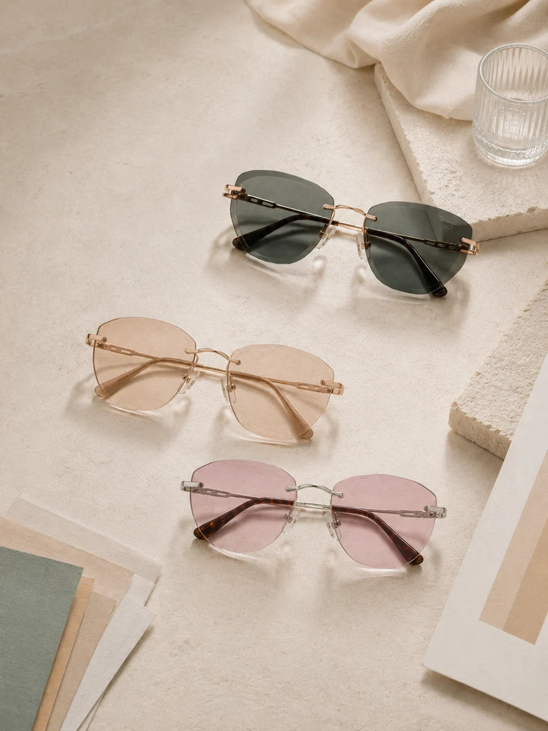 Sunglasses buying guides category background