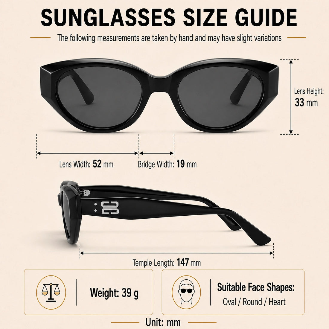 Koko fit and size guide